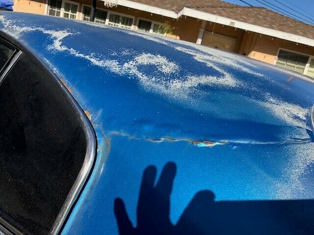 1971 Blue Chevrolet Chevelle Coupe