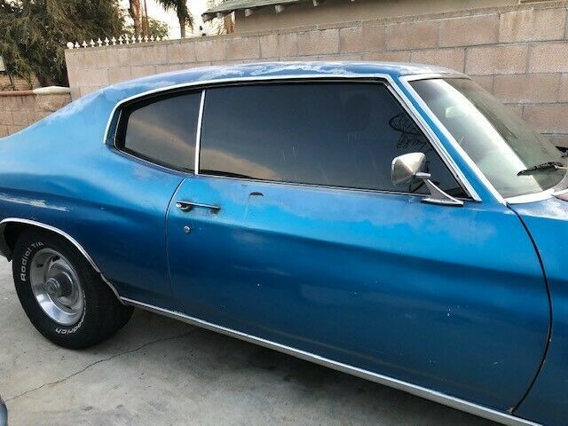 1971 Blue Chevrolet Chevelle Coupe