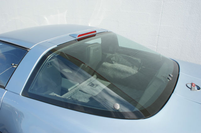 1985 Blue Chevrolet Corvette Coupe