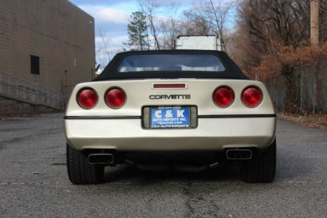 1986 Tan Chevrolet Corvette Convertible