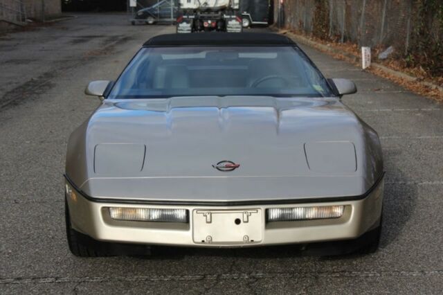 1986 Tan Chevrolet Corvette Convertible