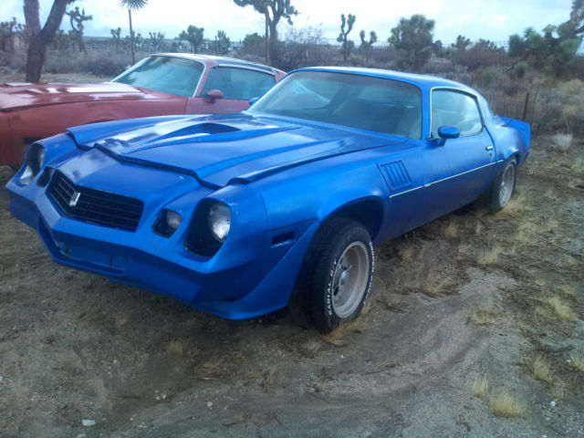1979 Blue Chevrolet Camaro Coupe