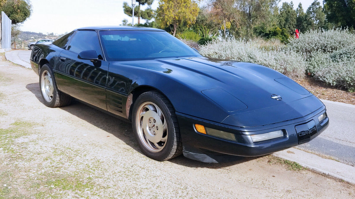 1993 Black Chevrolet Corvette Coupe
