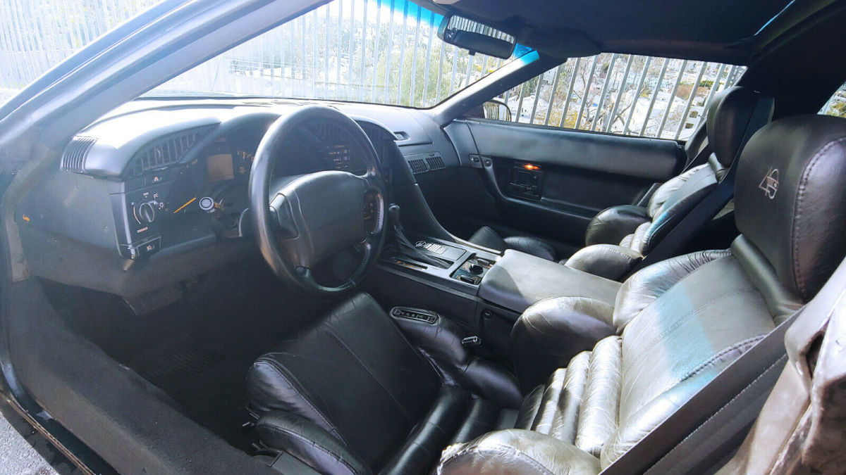 1993 Black Chevrolet Corvette Coupe