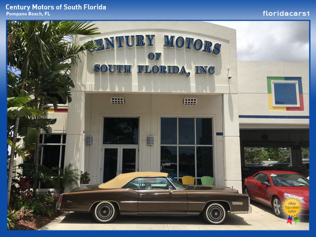 1976 Brown Cadillac Eldorado Convertible