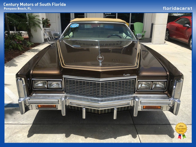 1976 Brown Cadillac Eldorado Convertible