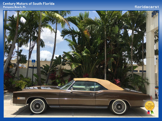 1976 Brown Cadillac Eldorado Convertible