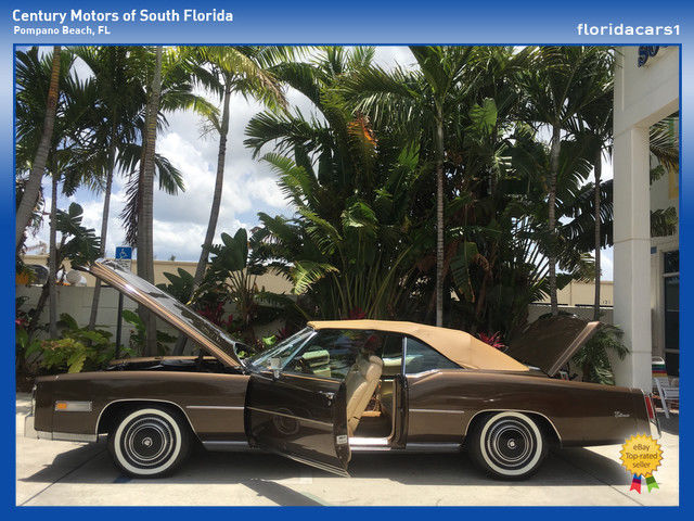 1976 Brown Cadillac Eldorado Convertible
