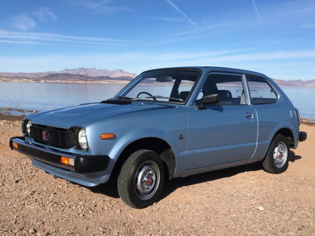 1979 Azure blue  Honda Civic Hatchback 