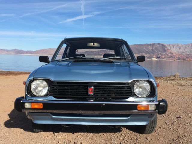 1979 Azure blue  Honda Civic Hatchback 