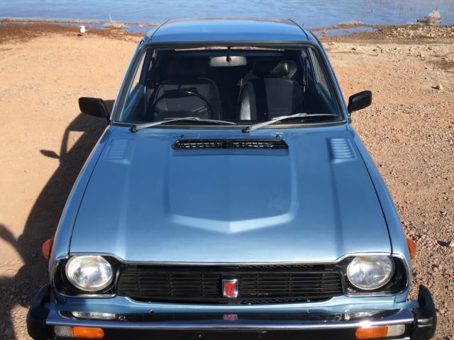 1979 Azure blue  Honda Civic Hatchback 