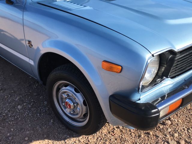 1979 Azure blue  Honda Civic Hatchback 