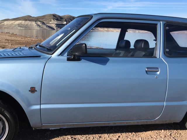 1979 Azure blue  Honda Civic Hatchback 
