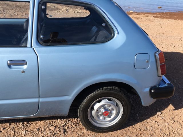 1979 Azure blue  Honda Civic Hatchback 