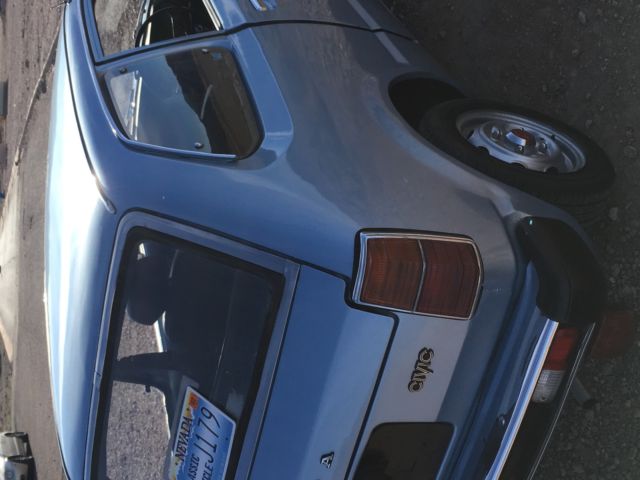 1979 Azure blue  Honda Civic Hatchback 
