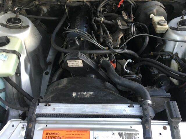 1989 Silver Volvo 240 Sedan