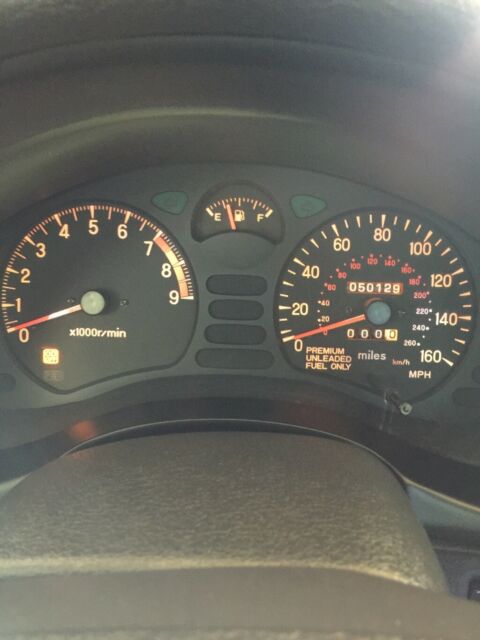 1994 Yellow Mitsubishi 3000GT Coupe