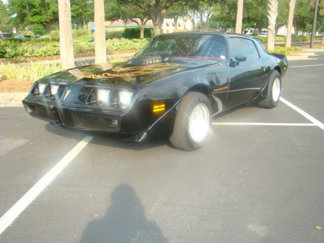 1981 Black Pontiac Firebird Coupe