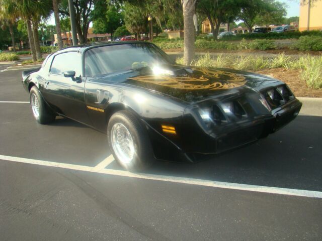 1981 Black Pontiac Firebird Coupe