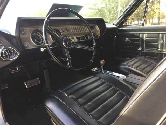 1967 Silver Oldsmobile 442 2 door