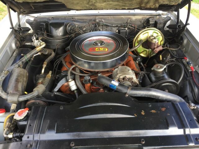 1967 Silver Oldsmobile 442 2 door