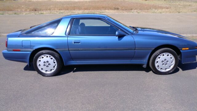 1986 Blue Toyota Supra Hatchback