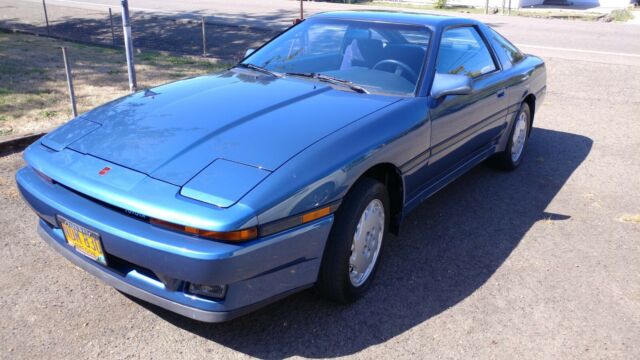 1986 Blue Toyota Supra Hatchback