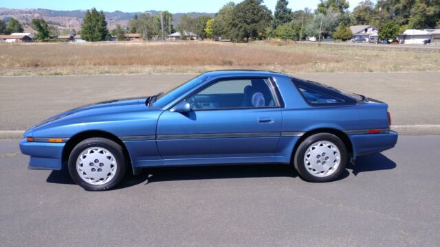1986 Blue Toyota Supra Hatchback