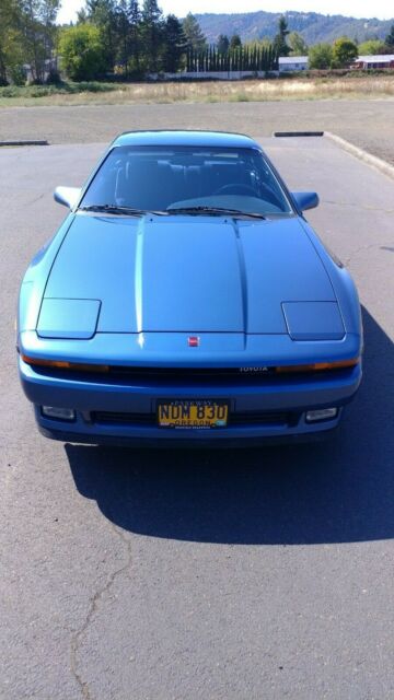 1986 Blue Toyota Supra Hatchback