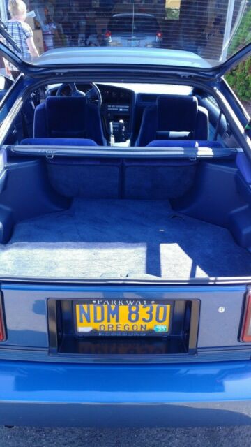 1986 Blue Toyota Supra Hatchback