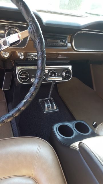 1966 Tan Chevrolet Impala Convertible