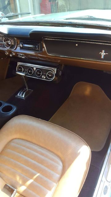 1966 Tan Chevrolet Impala Convertible