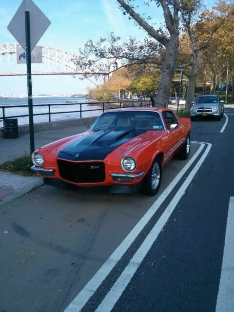 1971 Orange Chevrolet Camaro Coupe