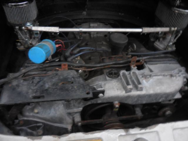 1976 dark racing green Porsche 912 Coupe