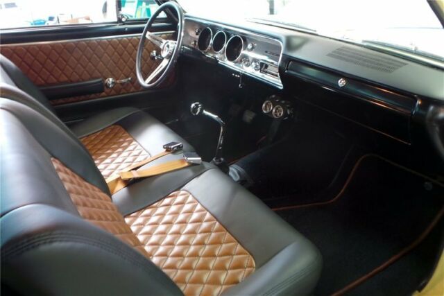 1965 Yellow Chevrolet Chevelle Station Wagon