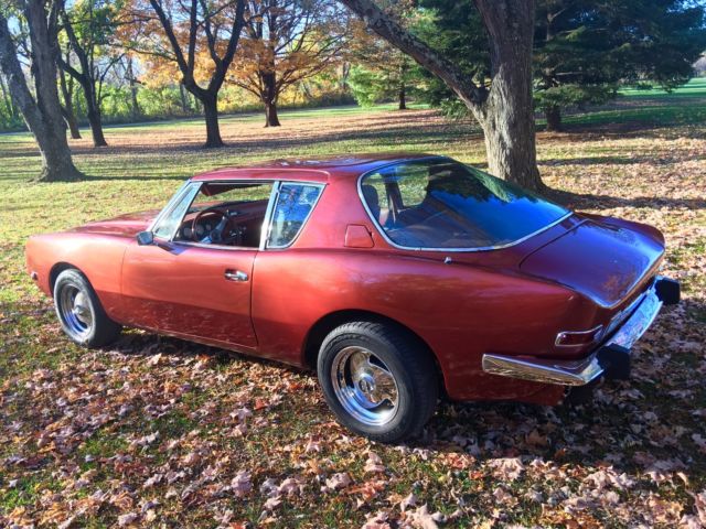 1973 Orange Studebaker Avanti Coupe