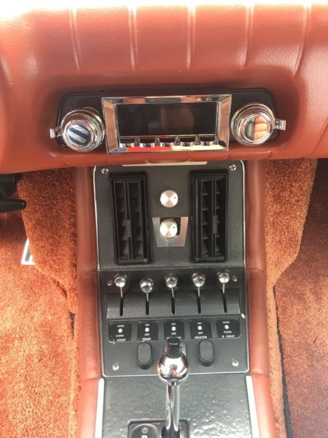 1973 Orange Studebaker Avanti Coupe