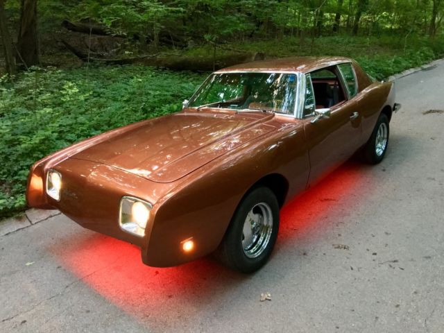 1973 Orange Studebaker Avanti Coupe