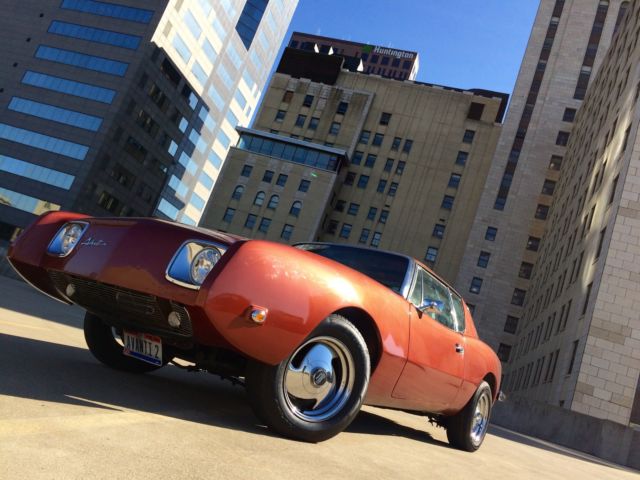 1973 Orange Studebaker Avanti Coupe