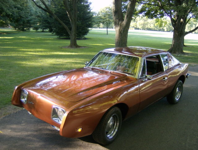 1973 Orange Studebaker Avanti Coupe