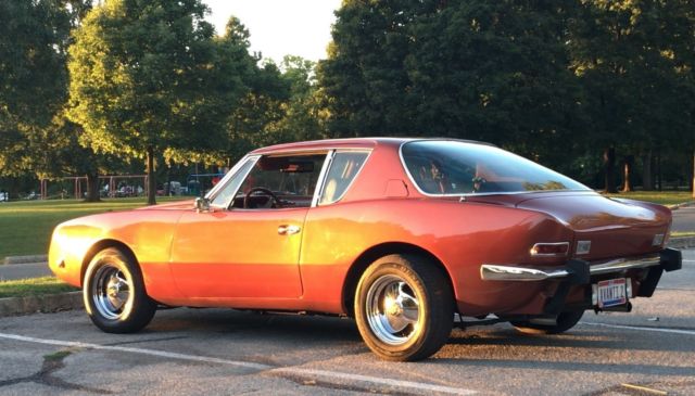 1973 Orange Studebaker Avanti Coupe
