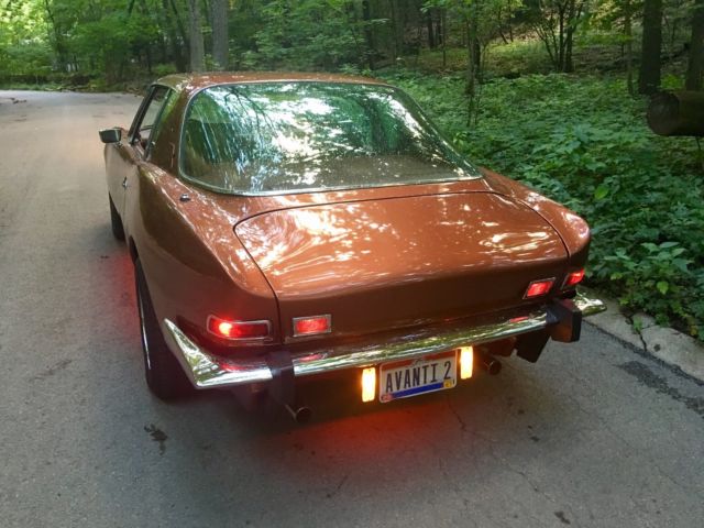 1973 Orange Studebaker Avanti Coupe