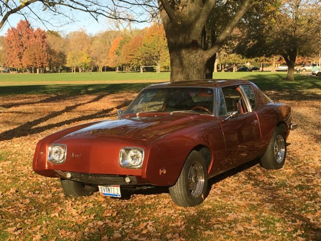 1973 Orange Studebaker Avanti Coupe