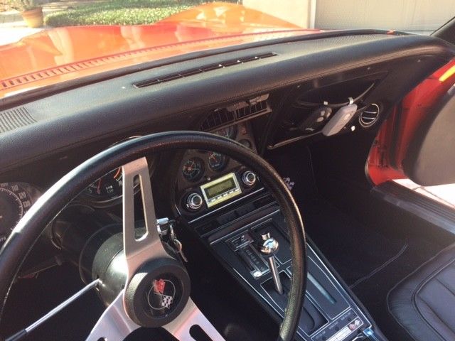 1970 Red Chevrolet Corvette Convertible