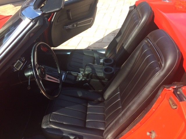 1970 Red Chevrolet Corvette Convertible