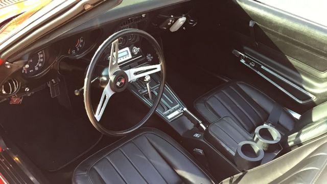 1970 Red Chevrolet Corvette Convertible