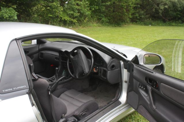 1992 Silver Mitsubishi 3000GT Hatchback