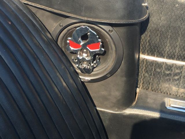 1969 Blue Oldsmobile Cutlass Convertible