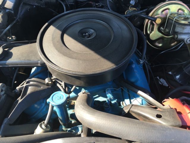 1969 Blue Oldsmobile Cutlass Convertible