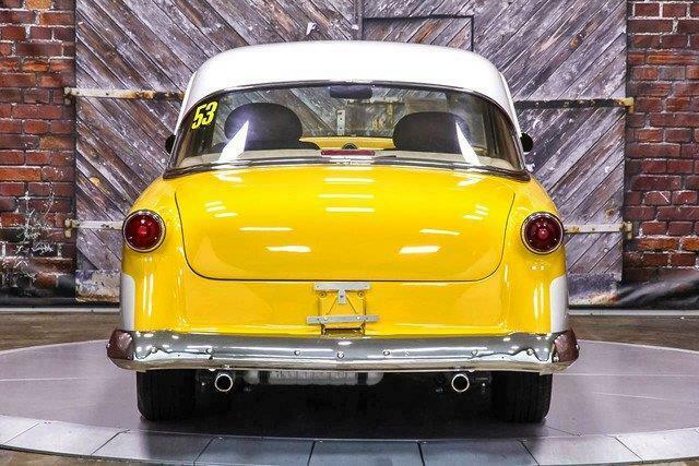 1953 Yellow Ford Fairlane Sedan